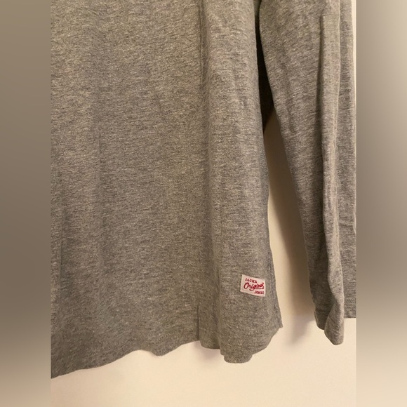 JACK and JONES Grey Long Sleeve - Picture 2 of 4